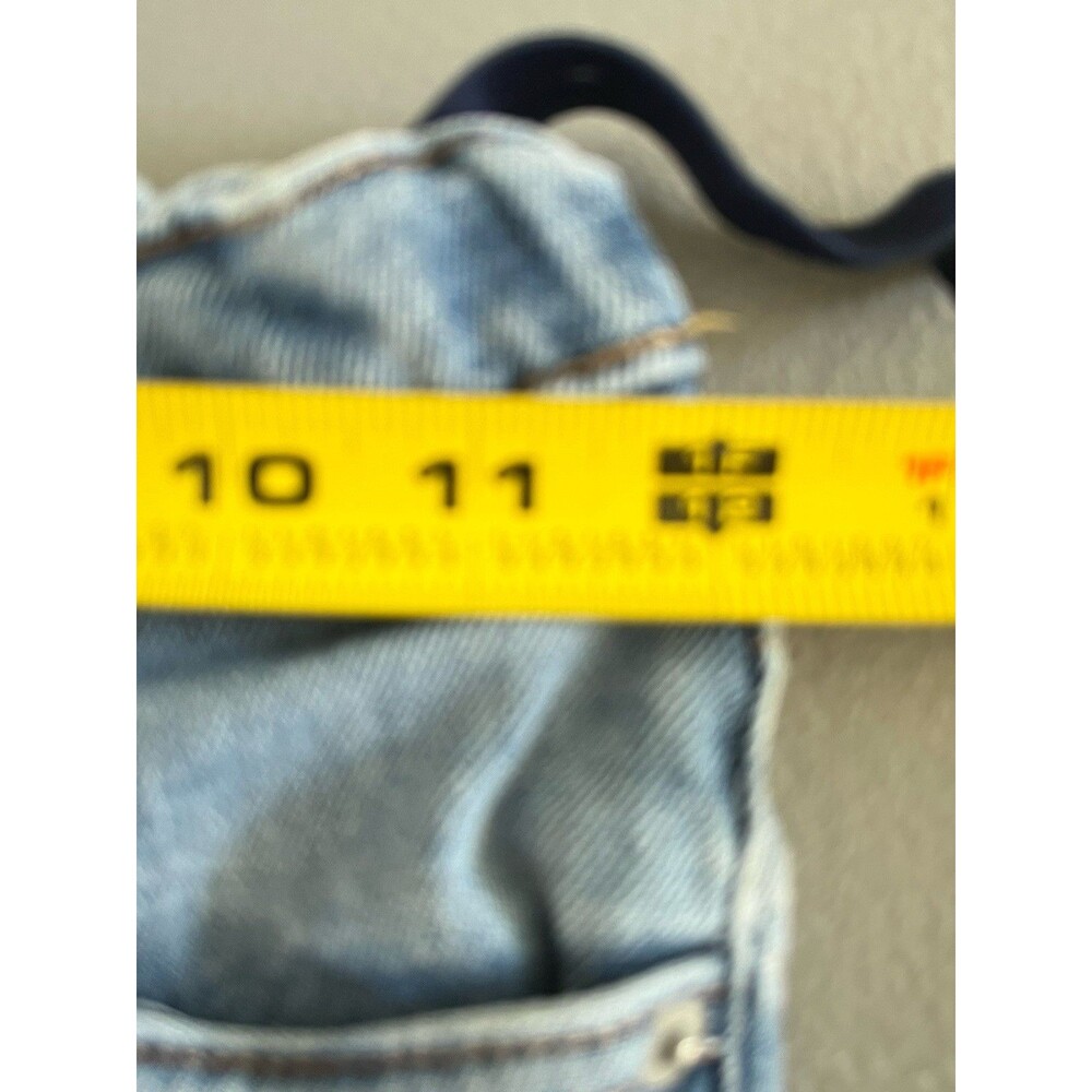 Levi’s 726 Girls High Rise Flare Jeans Light Wash Denim Kids Sz 12 Cowgirl 70’s - Picture 5 of 11